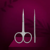 Tijeras profesionales con ganchito para cutícula EXCLUSIVE 23 TYPE 2